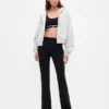 GapFit Smooth Mini-Flare-Leggings mit Umschlag