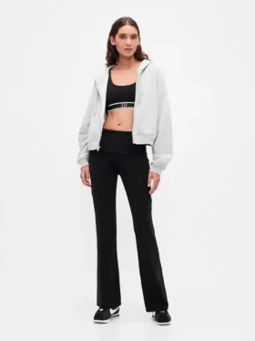 GapFit Smooth Mini-Flare-Leggings mit Umschlag