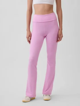 GapFit Smooth Mini-Flare-Leggings mit Umschlag
