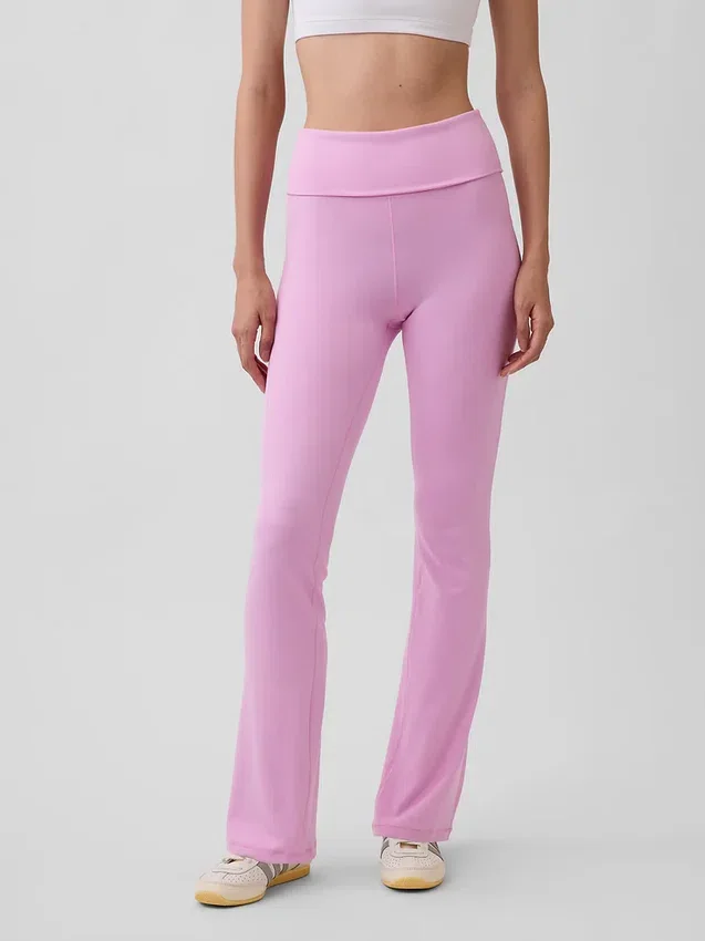 GapFit Smooth Mini-Flare-Leggings mit Umschlag