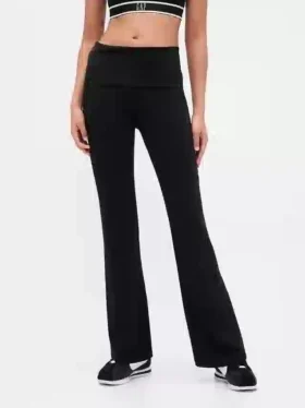 GapFit Smooth Mini-Flare-Leggings mit Umschlag