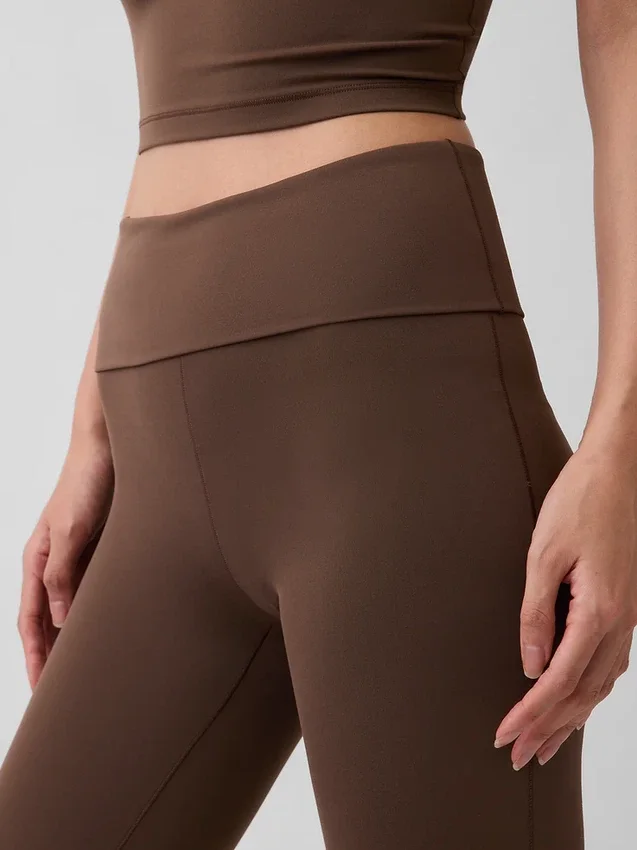 GapFit Smooth Mini-Flare-Leggings mit Umschlag