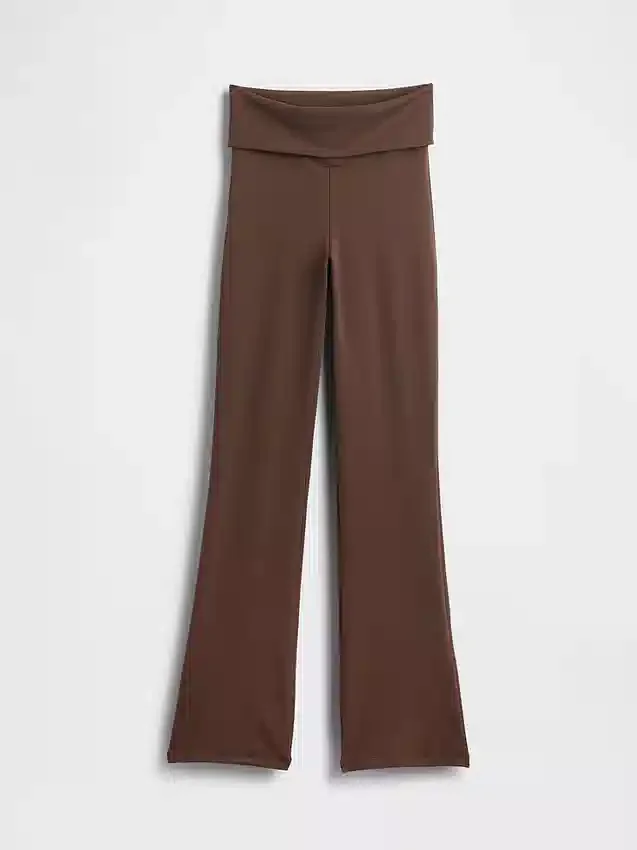 GapFit Smooth Mini-Flare-Leggings mit Umschlag