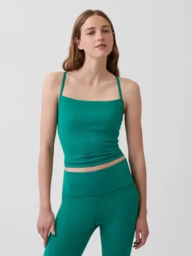 GapFit Smooth Racerback Crop-Tank-Top