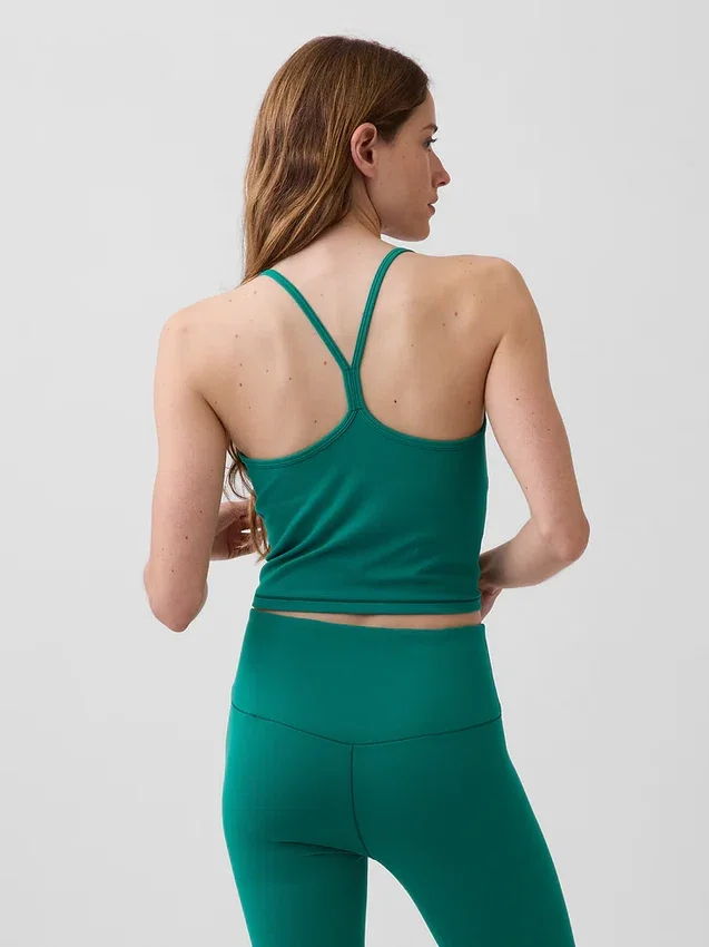 GapFit Smooth Racerback Crop-Tank-Top