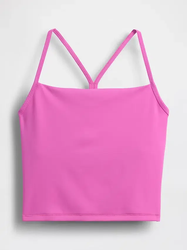 GapFit Smooth Racerback Crop-Tank-Top