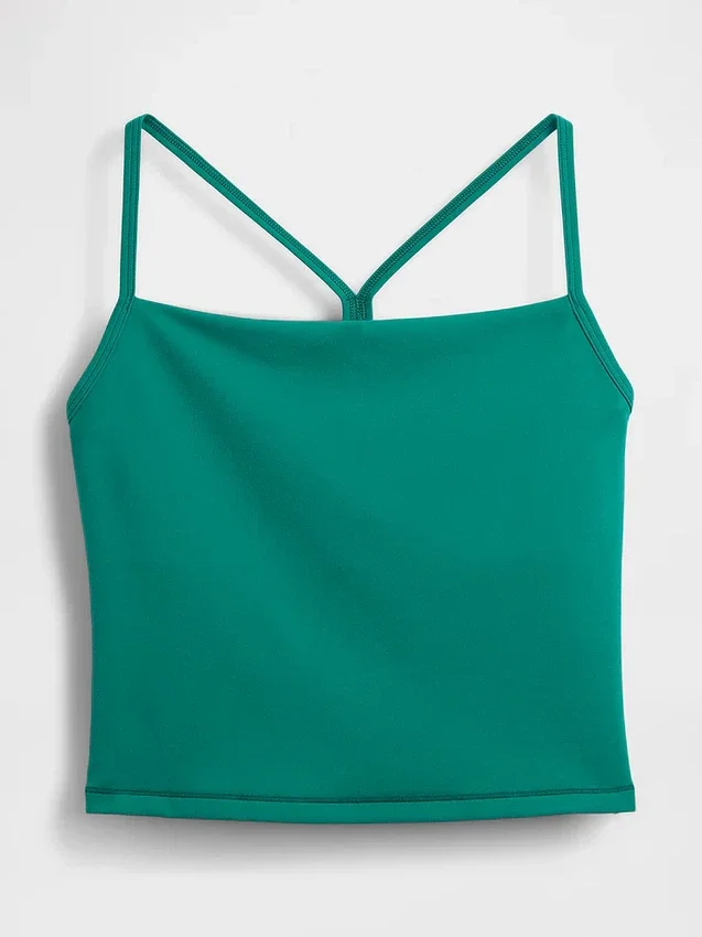 GapFit Smooth Racerback Crop-Tank-Top