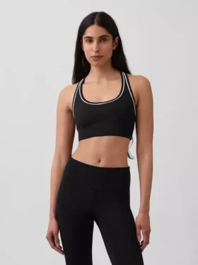 GapFit Smooth Racerback-Sport-BH für mittlere Belastung
