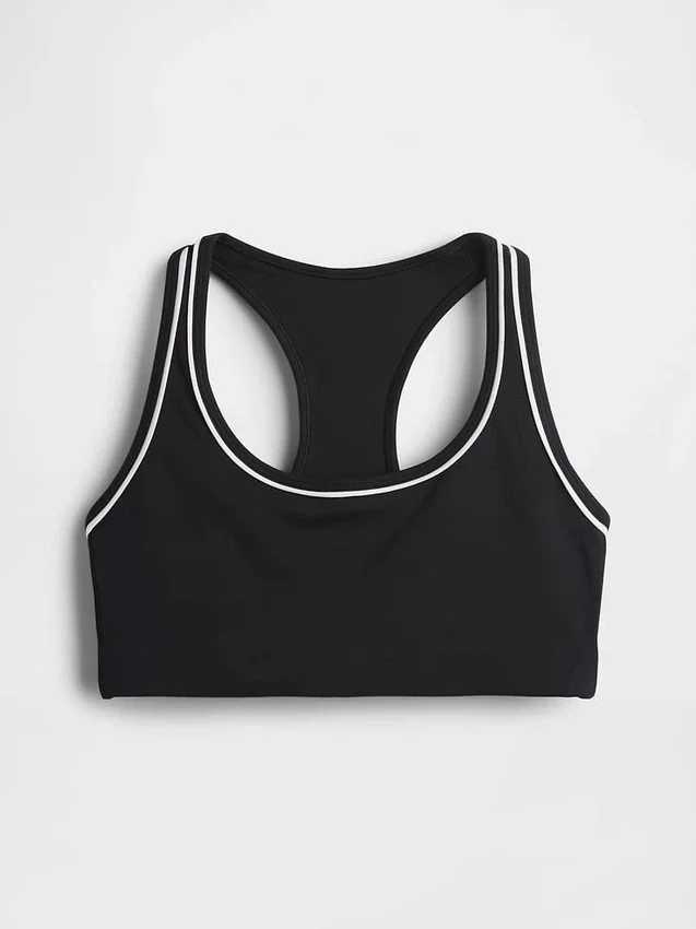 GapFit Smooth Racerback-Sport-BH für mittlere Belastung