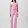 GapFit Smooth Wende-Crop-Top mit Wickeloptik