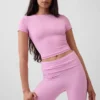 GapFit Smooth Wende-Crop-Top mit Wickeloptik