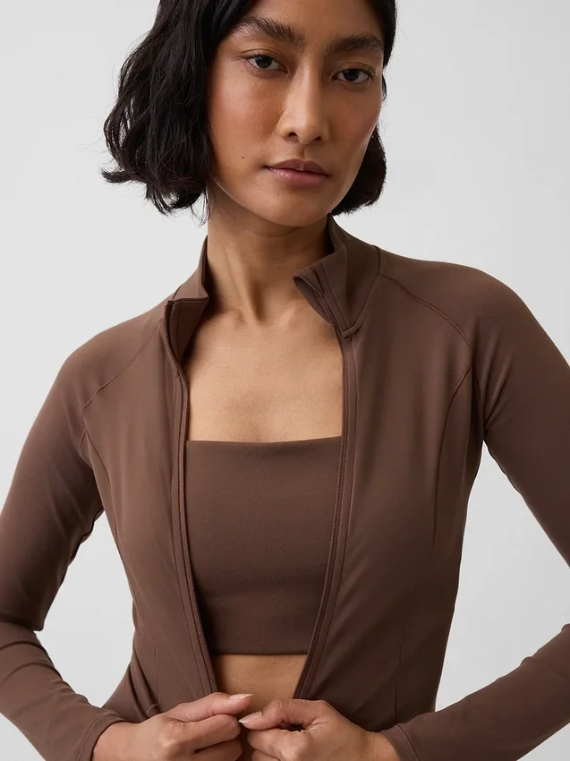 GapFit Smooth Zip-Jacke
