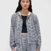 GapFit Tech Gingham Windjacke