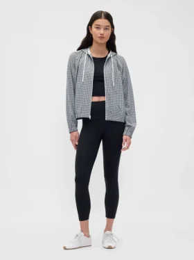 GapFit Tech Gingham Windjacke