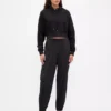 GapFit Tech Jogginghose mit hoher Taille und Reißverschluss am Saum