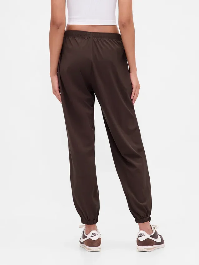 GapFit Tech Jogginghose mit hoher Taille und Reißverschluss am Saum
