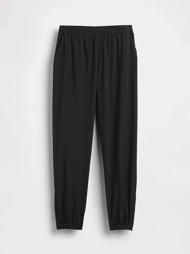 GapFit Tech Jogginghose mit hoher Taille und Reißverschluss am Saum