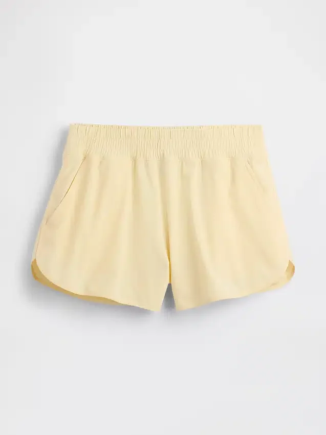GapFit Tech Laufshorts mit hoher Leibhöhe