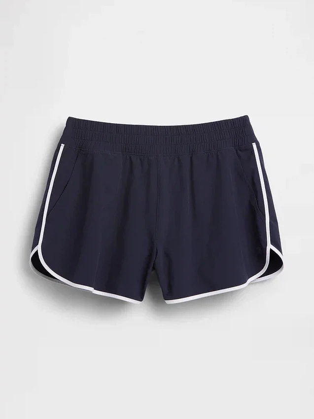 GapFit Tech Laufshorts mit hoher Leibhöhe