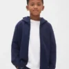 GapFit Tech Quick-Dry Kapuzenpullover mit Reißverschluss für Kinder