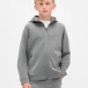 GapFit Tech Quick-Dry Kapuzenpullover mit Reißverschluss für Kinder