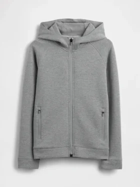 GapFit Tech Quick-Dry Kapuzenpullover mit Reißverschluss für Kinder