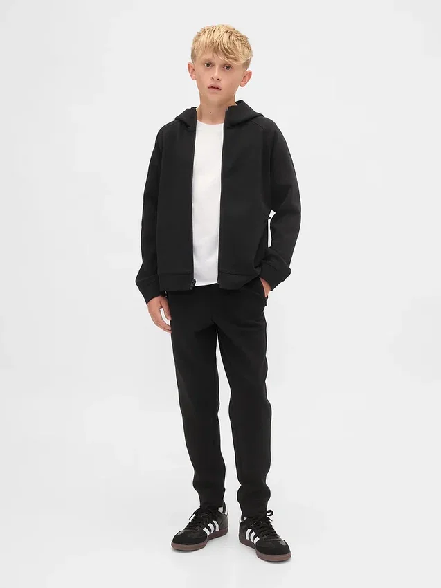 GapFit Tech Quick-Dry Kapuzenpullover mit Reißverschluss für Kinder