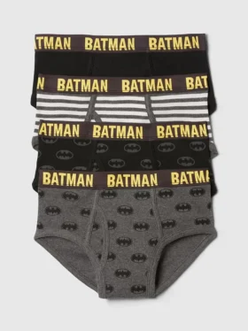 GapKids | Dc Unterhosen aus Bio-Baumwolle mit Batman-Motiv (4er-Pack)