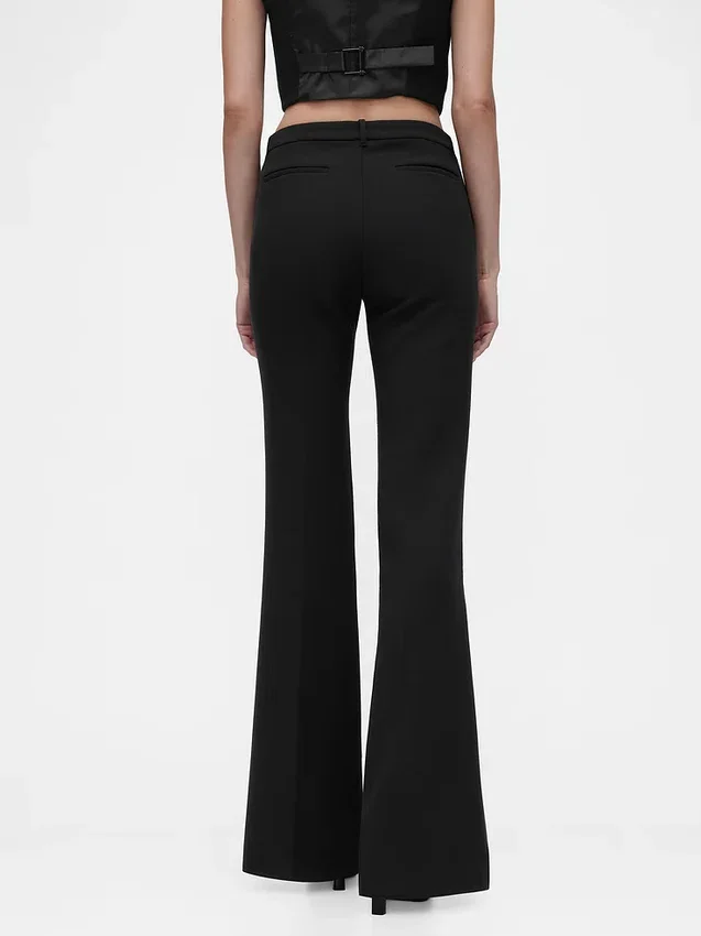 Gapstudio Bootcut-Hose mit niedriger Leibhöhe