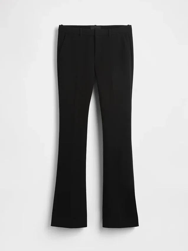Gapstudio Bootcut-Hose mit niedriger Leibhöhe