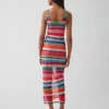 Gapstudio „Happy Stripe“ – Transparentes Maxikleid