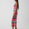 Gapstudio „Happy Stripe“ – Transparentes Maxikleid