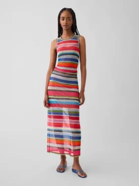 Gapstudio „Happy Stripe“ – Transparentes Tanktop