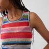 Gapstudio „Happy Stripe“ – Transparentes Tanktop