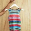 Gapstudio „Happy Stripe“ – Transparentes Tanktop