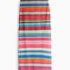 Gapstudio Maxirock aus transparentem Stoff mit „Happy Stripe“-Muster