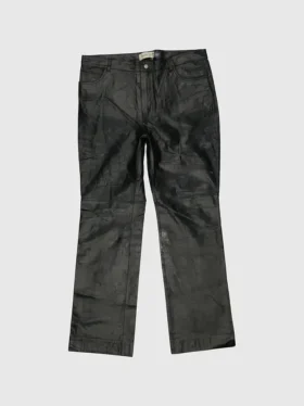 Gapvintage Damen-Lederhose aus den 90ern – Größe 16