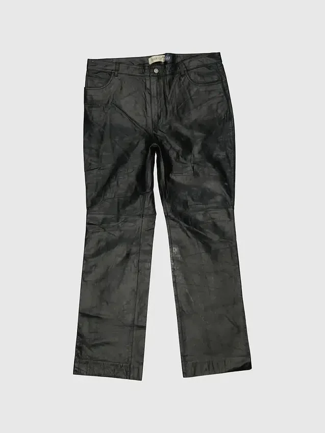 Gapvintage Damen-Lederhose aus den 90ern – Größe 16