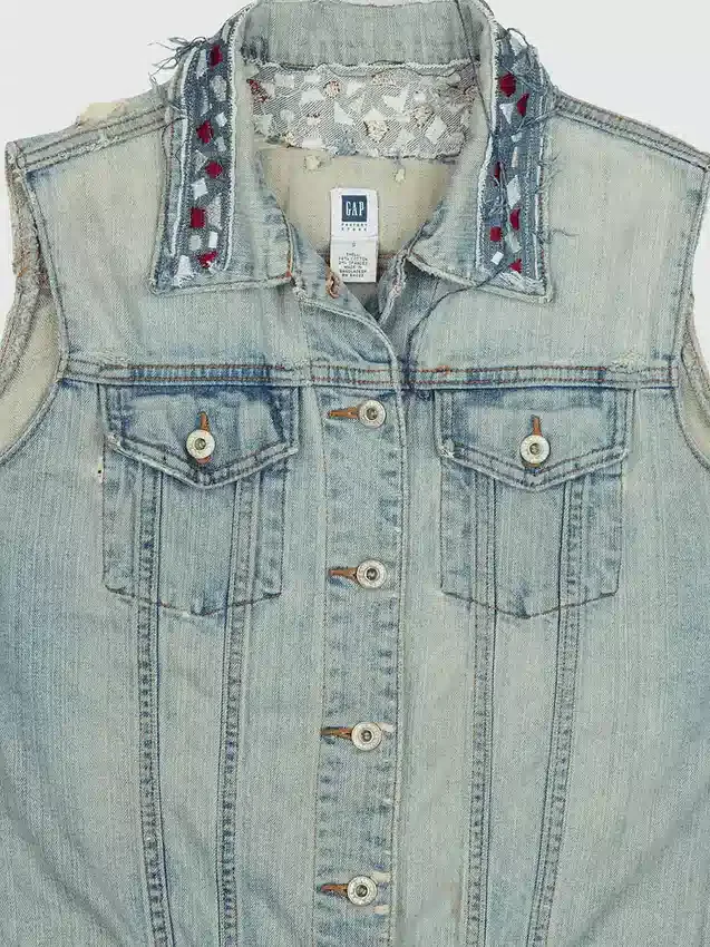 Gapvintage Damenweste aus den 2000er-Jahren – S