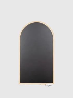 Gathre gewölbte Kreidetafel