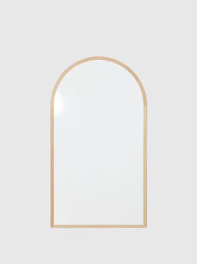 Gathre gewölbte Kreidetafel