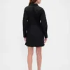 Gefaltetes Mini-Hemdkleid