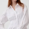 Gefaltetes Mini-Hemdkleid
