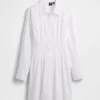 Gefaltetes Mini-Hemdkleid