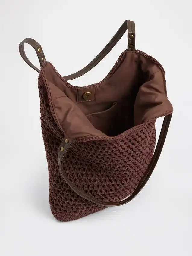 Gehäkelte Tasche
