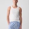 Geripptes Tanktop (2er-Pack)