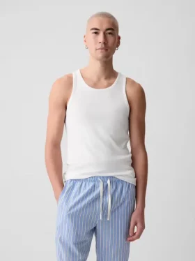 Geripptes Tanktop (2er-Pack)