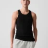Geripptes Tanktop (2er-Pack)