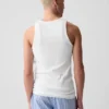 Geripptes Tanktop (2er-Pack)