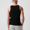 Geripptes Tanktop (2er-Pack)